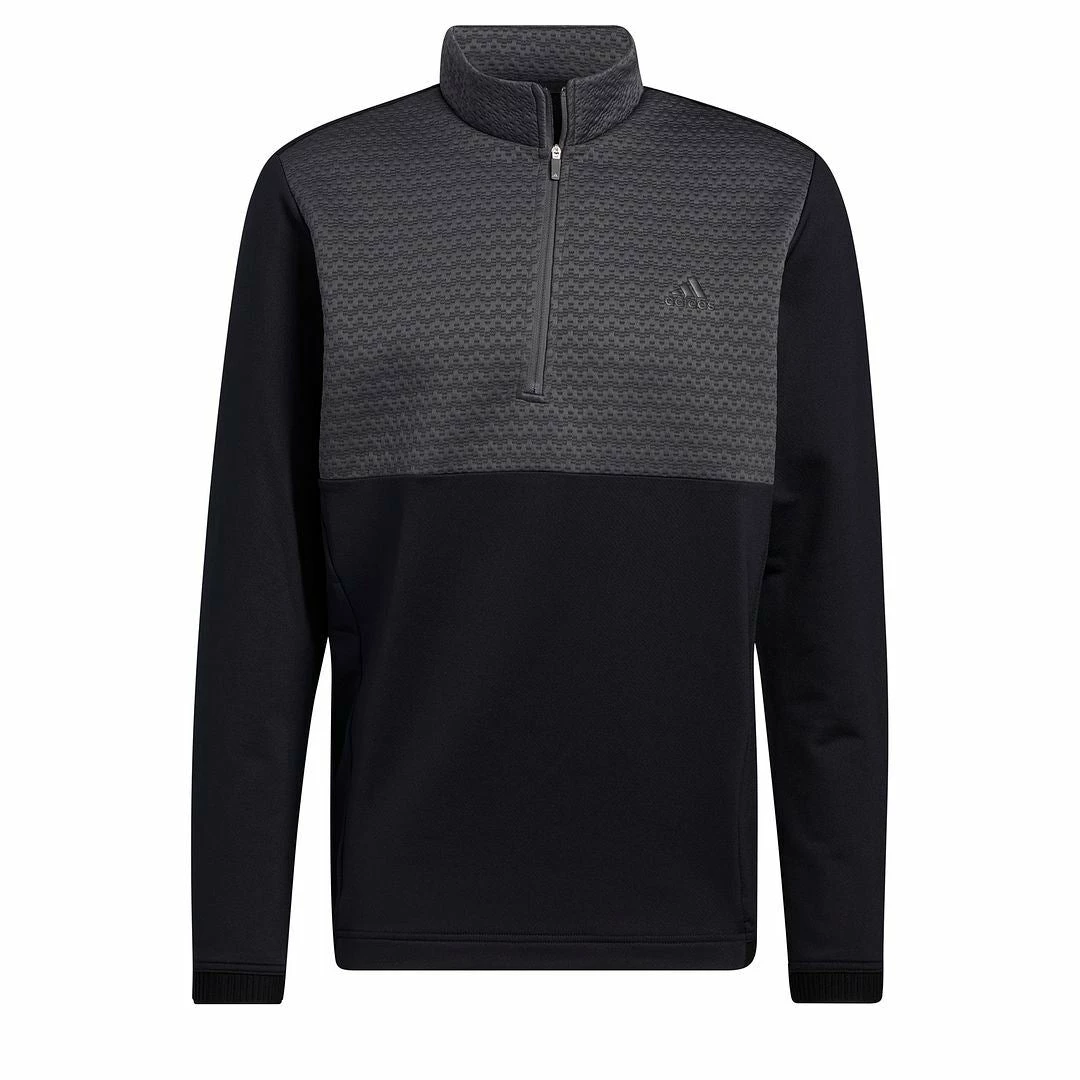 ADIDAS Golf Mens COLD.RDY 1/4 Zip Lightweight Sweater Golf Pullover - Image 3