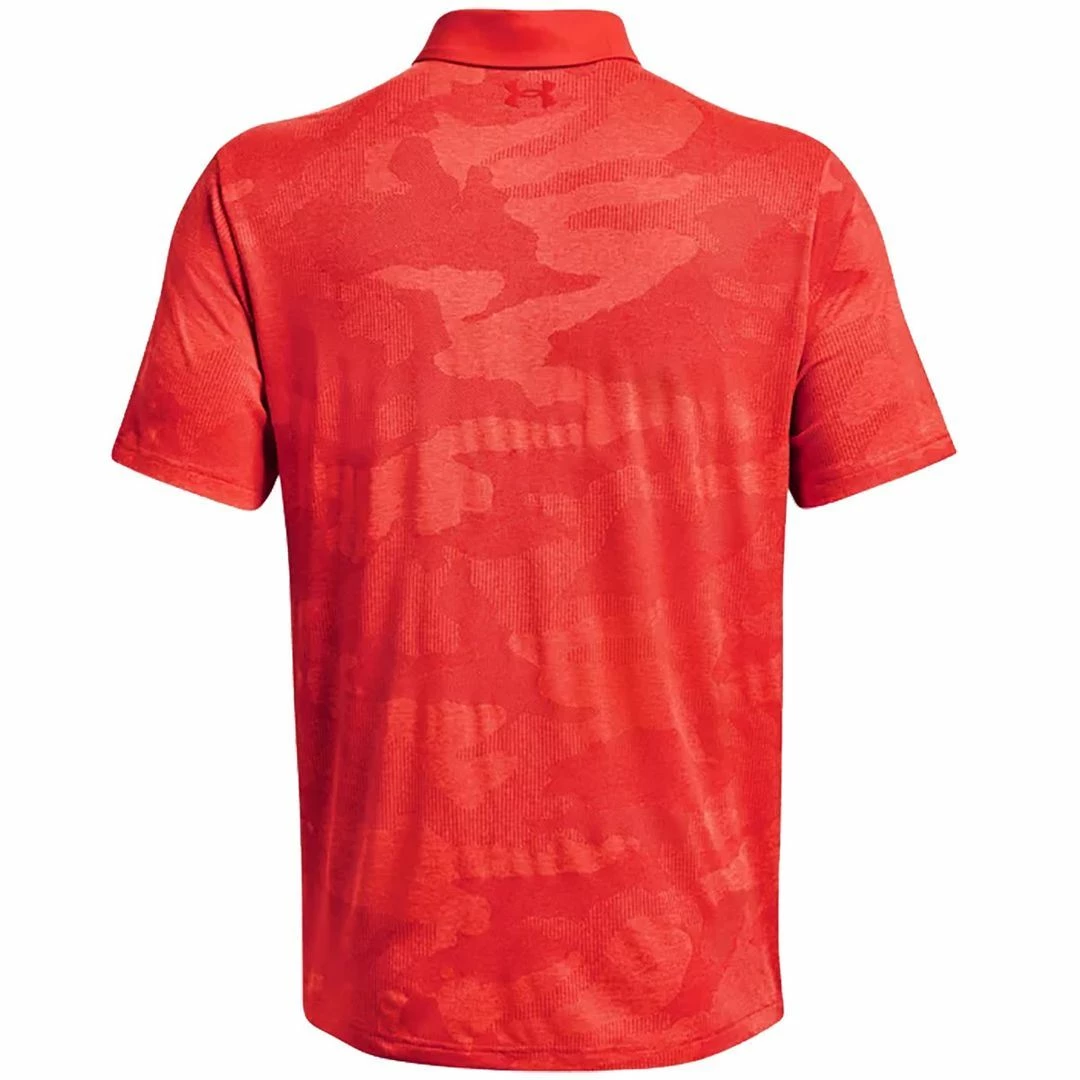 Under Armour Golf Mens UA Playoff 2.0 Jacquard Stretch Golf Polo Shirt - Image 5