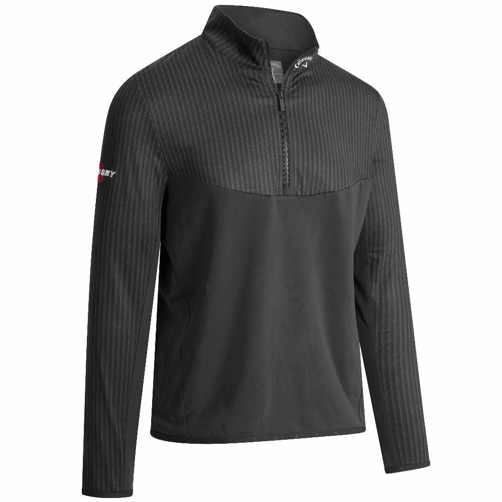 Callaway Golf Mens Odyssey Chillout 1/4 Zip Windstopper Golf Sweater Pullover - Image 2