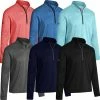 Callaway Golf Mens Pieced Waffle 1/4 Zip SwingTech Thermal Golf Sweater Pullover