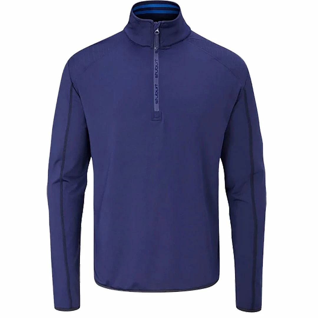 Stuburt Mens Avalanche Mid Layer 1/2 Zip Thermal Water Resistant Golf Sweater - Image 3