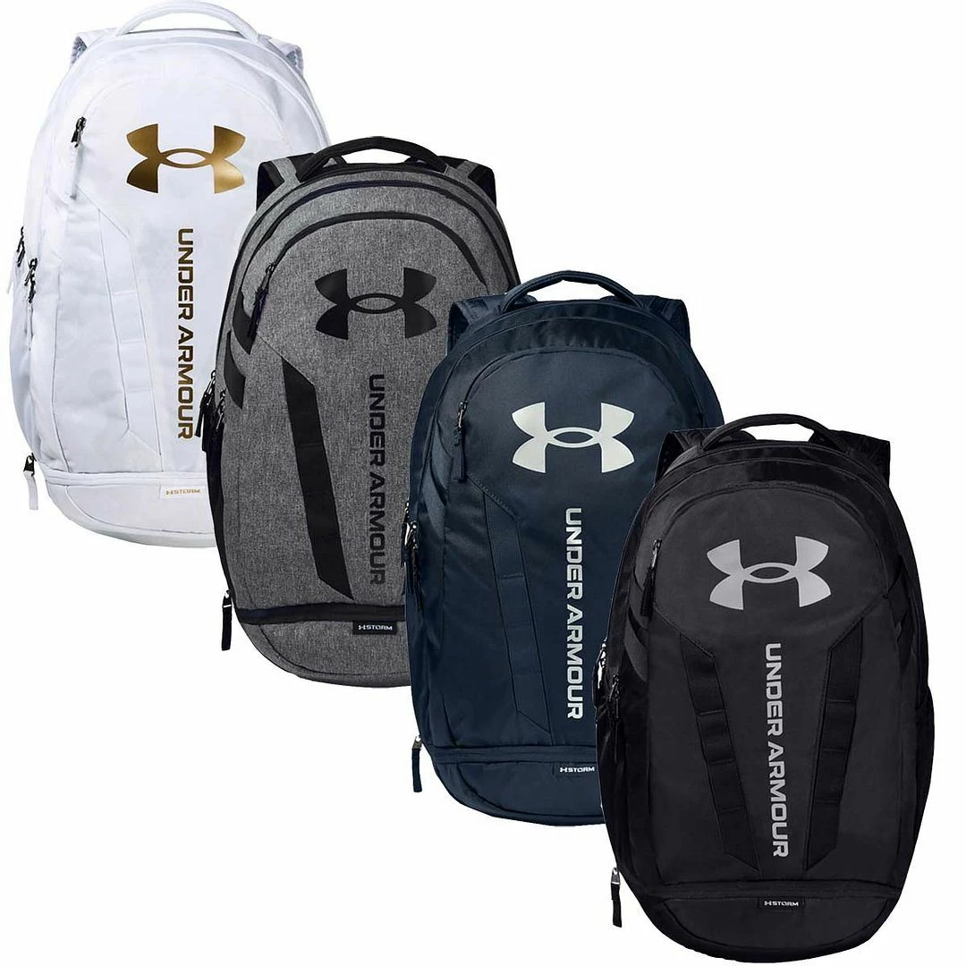 ABCGolf Under Armour Hustle 5.0 Storm Water-Resistant Backpack Gym Bag/School Bag/Laptop Bag - Image 3