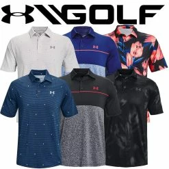 Under Armour Playoff 2.0 HeatGear Lightweight Stretch Mens Golf Polo Shirt