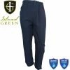 Island Green Golf Mens Taped Seams 2 Way Stretch Waterproof Golf Pants Trousers