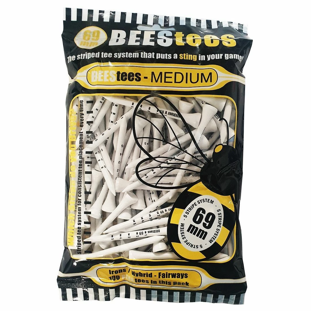 Bees Tees Golf Wooden All Lengths Golf Tees Bumper Pack - Image 3