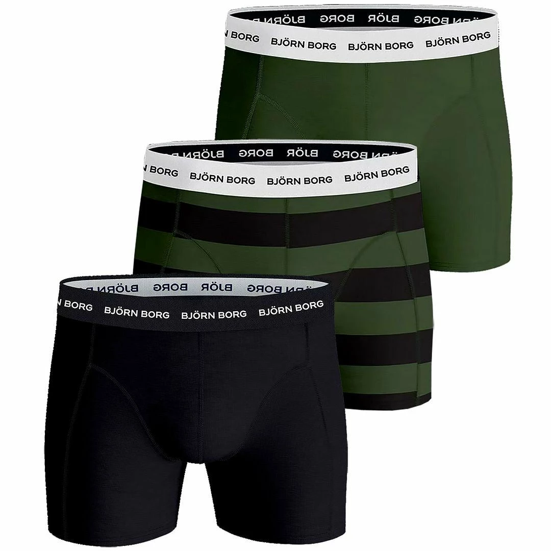 Bjorn Borg Mens Essential Shorts Boxer Briefs Underwear Many Choices 3-PACK - Image 2