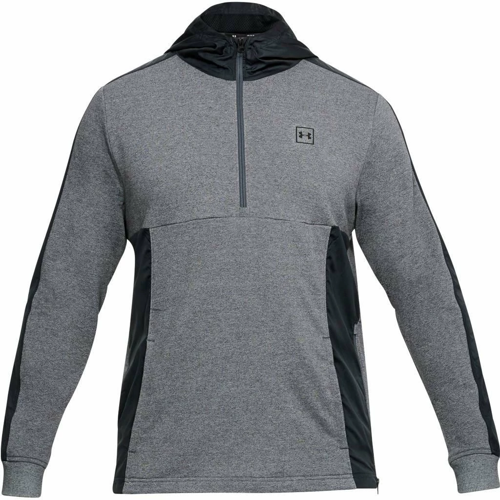 Under Armour UA Threadborne Terry Hoody Mens Sports Fitness Pullover - Image 29
