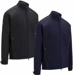 Callaway Golf Mens Primaloft Quilted Insulated Water Resistant Golf Jacket