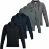 Under Armour Rival Fleece Full Zip Hoodie Mens Sports Fitness Hoody Jumper