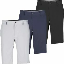 Oscar Jacobson Golf Mens Cadmus Tech Flat Front Stretch Golf Shorts
