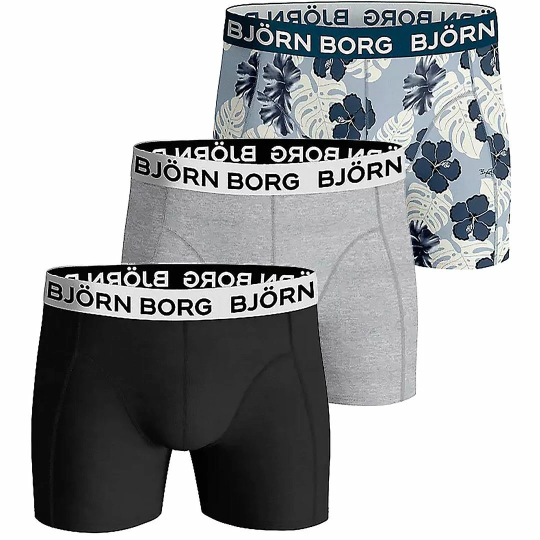 Bjorn Borg Mens Essential Shorts Boxer Briefs Underwear Many Choices 3-PACK - Image 15