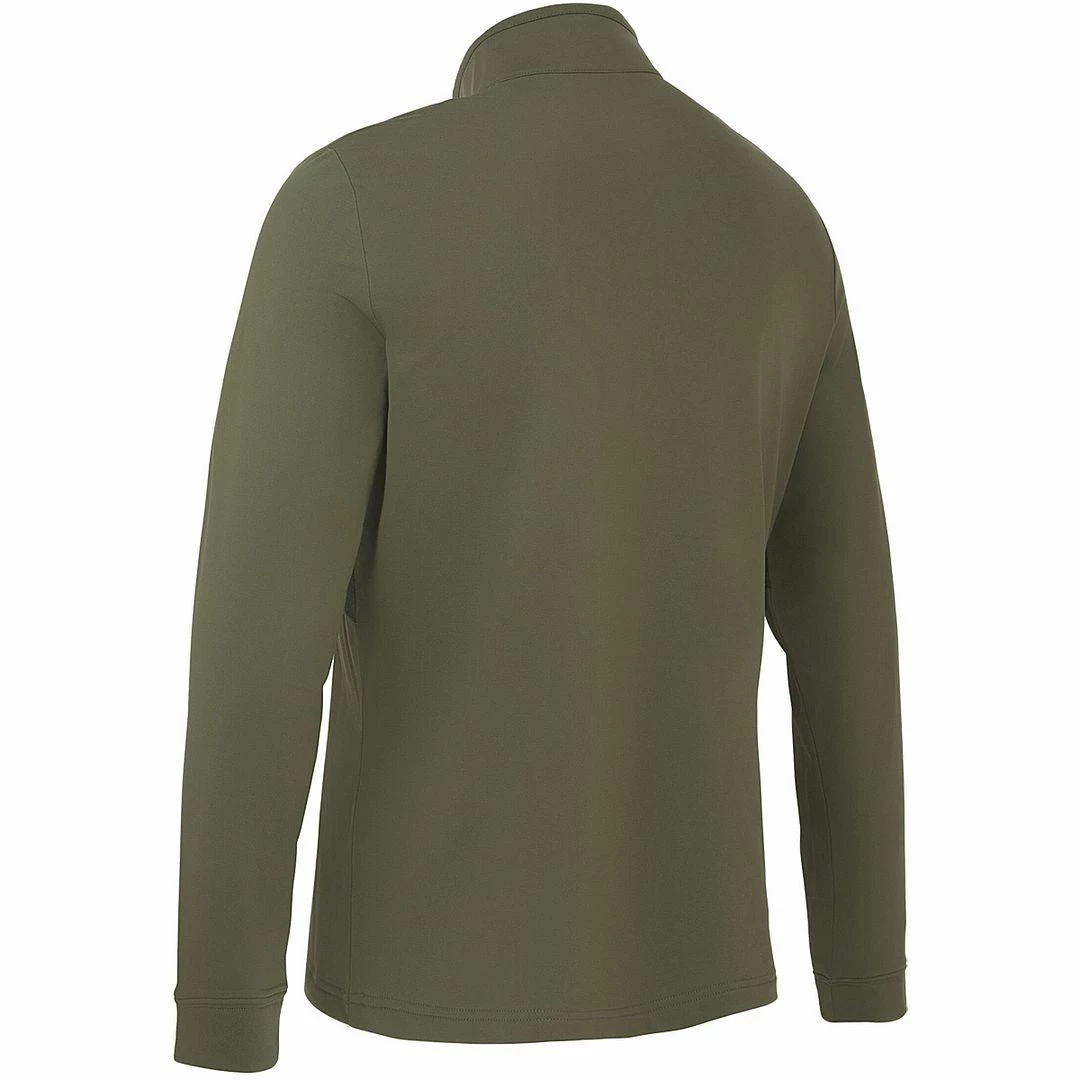 Callaway Golf Mens Aquapel Mixed Media 1/4 Zip Water Repellent Golf Pullover Sweater - Image 8