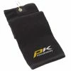 Powakaddy Golf Tri-Fold Deluxe Velour Cotton Golf Towel 44 X 50cm