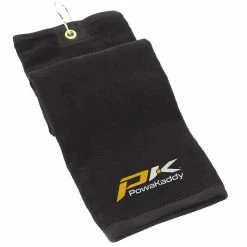 Powakaddy Golf Tri-Fold Deluxe Velour Cotton Golf Towel 44 X 50cm