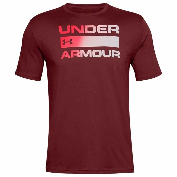 Under Armour Mens UA Team Issue Wordmark Short Sleeve Sports Gym Training T-Shirt - Image 9