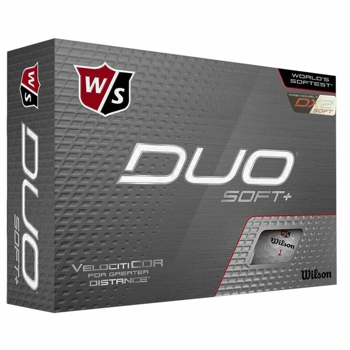 Wilson Golf Wilson Staff Golf Mens DUO Soft+ Performance Golf Balls - Image 2