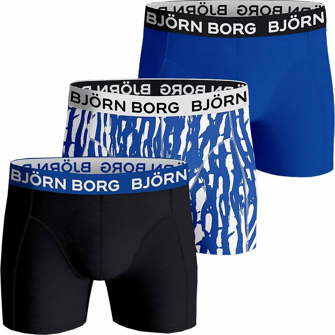 Bjorn Borg Mens Cotton Stretch Shorts Boxer Briefs Underwear Many Choices 3-PACK - Image 34