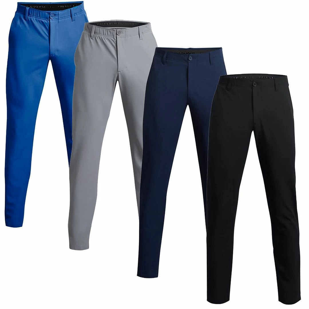 Under Armour Mens UA Storm Drive Tapered Pants Lightweight Stretch Golf Trousers