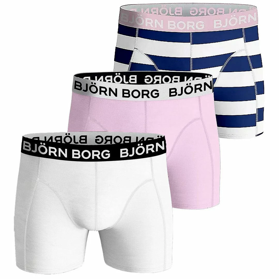 Bjorn Borg Mens Essential Shorts Boxer Briefs Underwear Many Choices 3-PACK - Image 3