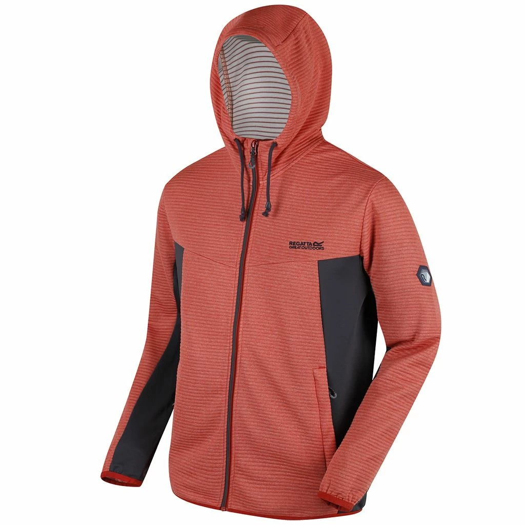 Regatta Mens Tarnis Full Zip Sports Hoodie Top - Image 6