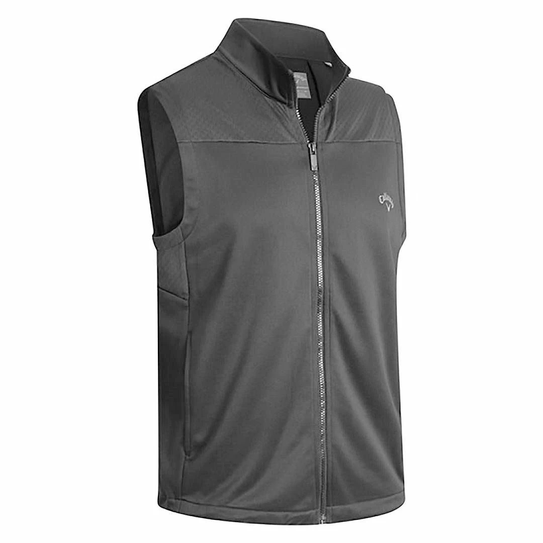Callaway Golf Mens Swing Tech Full Zip Sleeveless Thermal Golf Vest - Image 3
