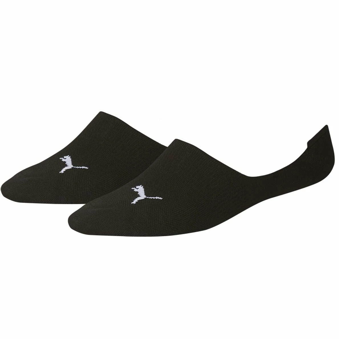 Puma Invisible Footie Anti-Slip Cotton Sneaker Trainer Socks 2 Pack - Image 4