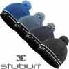 Stuburt Mens Hail Pom Pom Bobble Beanie Thermal Winter Hat Golf Cap