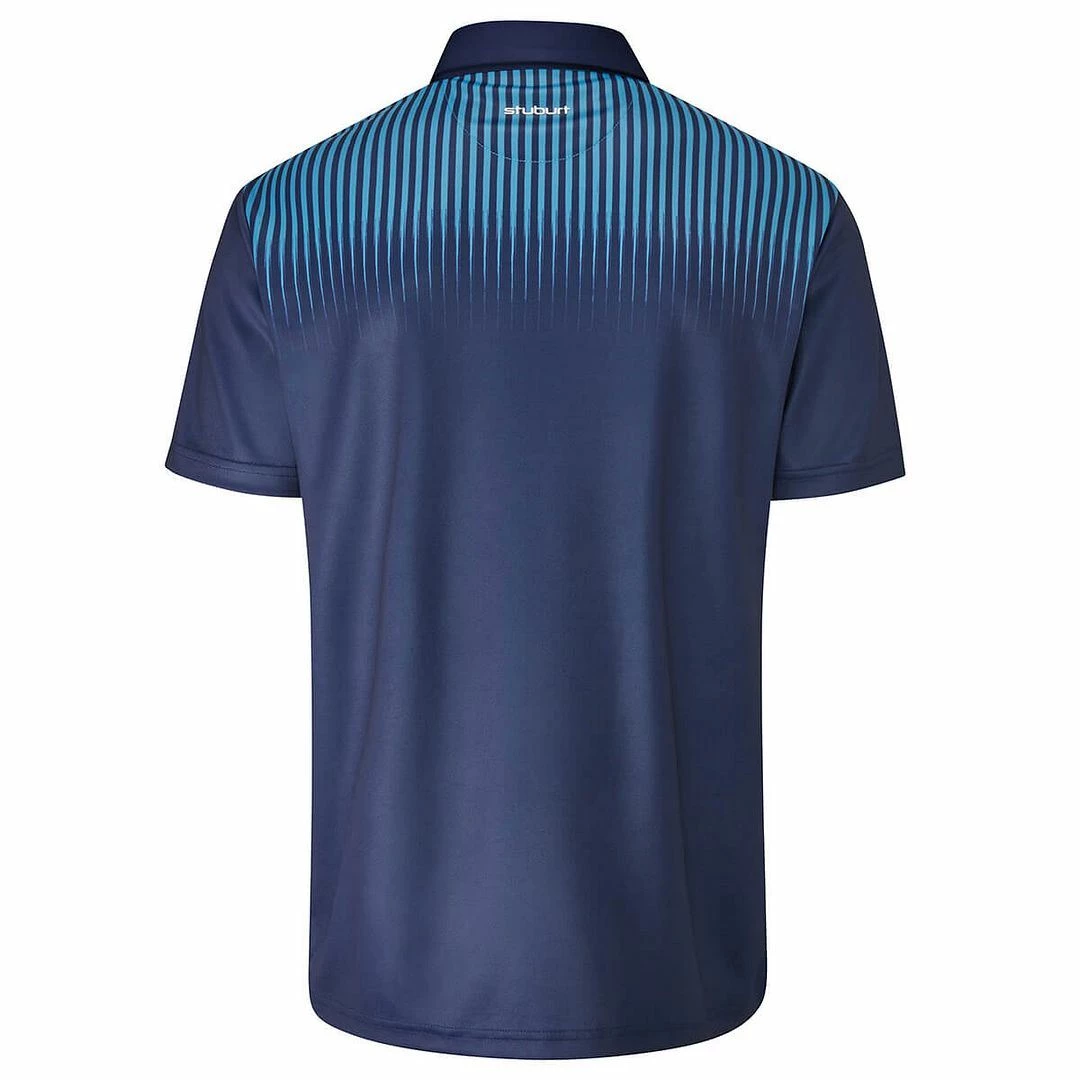 Stuburt Golf Mens Pebble Breathable DRI-Back Moisture Wicking Golf Polo Shirt - Image 7