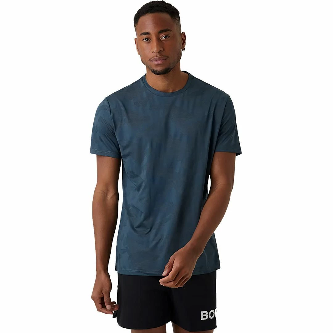 Bjorn Borg Mens Light Performance Short Sleeve Top Sport Gym Tee T-shirt - Image 3