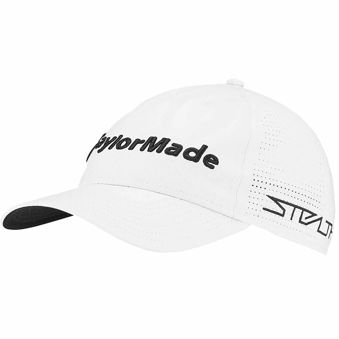 TaylorMade Golf Mens Tour Litetech Moisture Wicking Adjustable Golf Cap Hat - Image 5