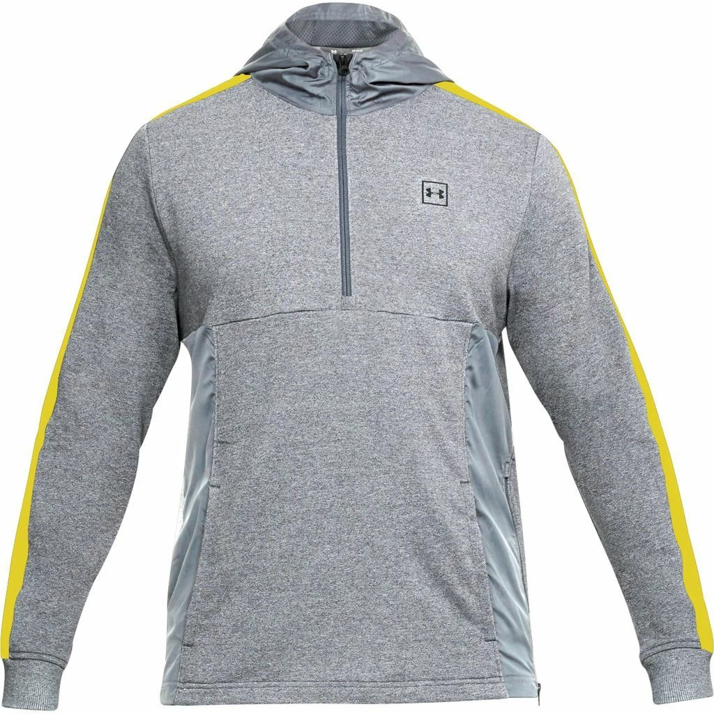 Under Armour UA Threadborne Terry Hoody Mens Sports Fitness Pullover - Image 23