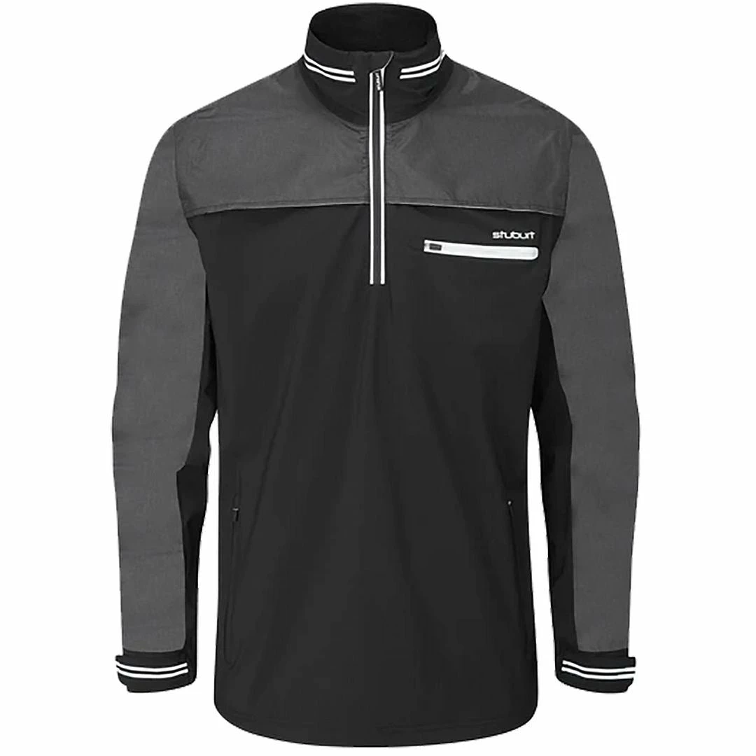 Stuburt Golf Mens Evolution Reflective Waterproof Half Zip Lightweight Golf Jacket - Image 2