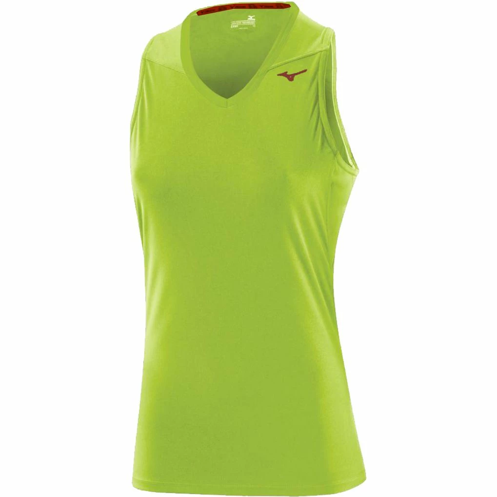 Ladies Mizuno Drylite Core Tee Womens Sleeveless Running T-shirt - Image 6