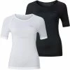 Ladies Odlo Evolution X-Light Short Sleeve Shirt Womens Sports Training Baselayer Top