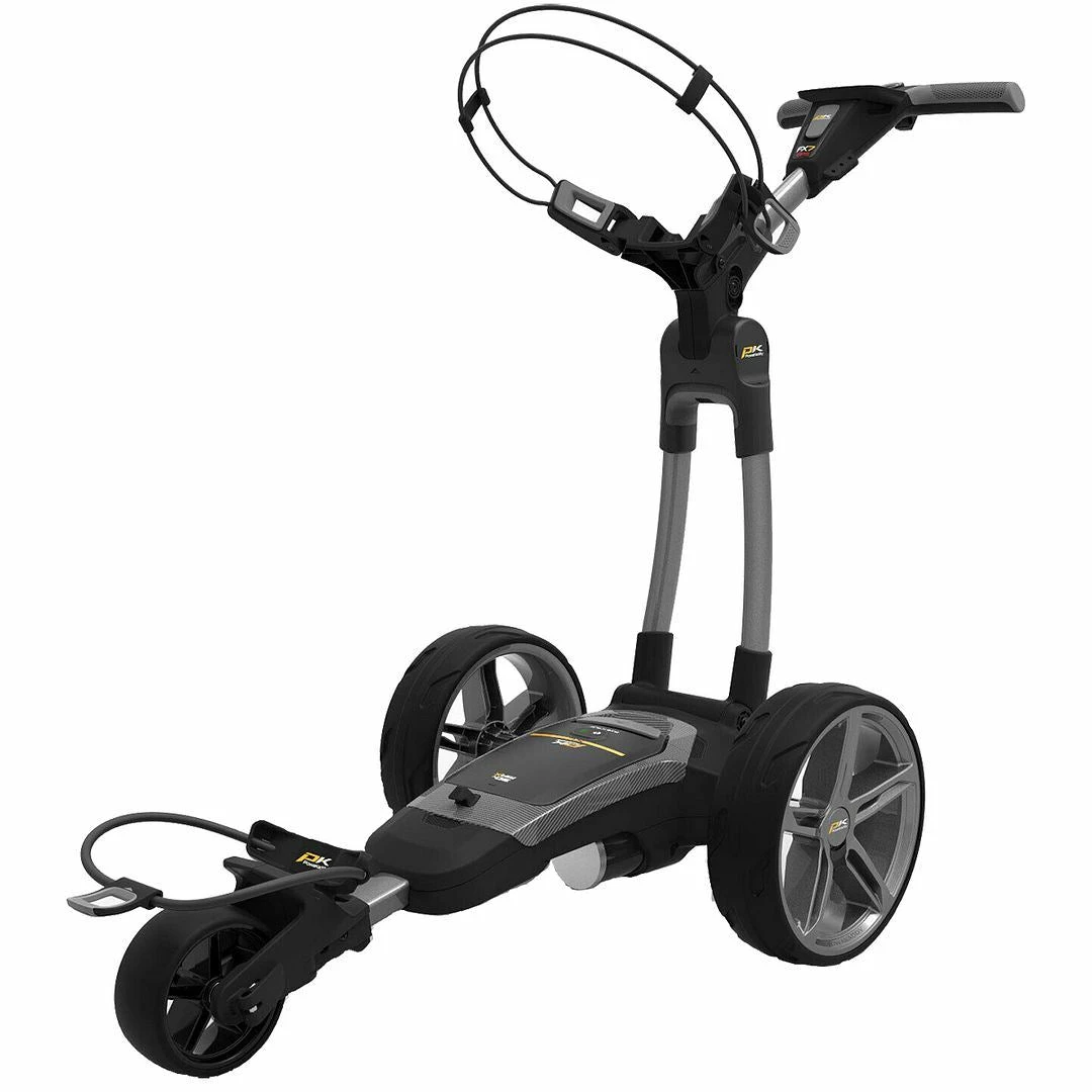 Powakaddy FX7 GPS Electric Golf Trolley Standard 18 Hole Lithium Battery - Image 2