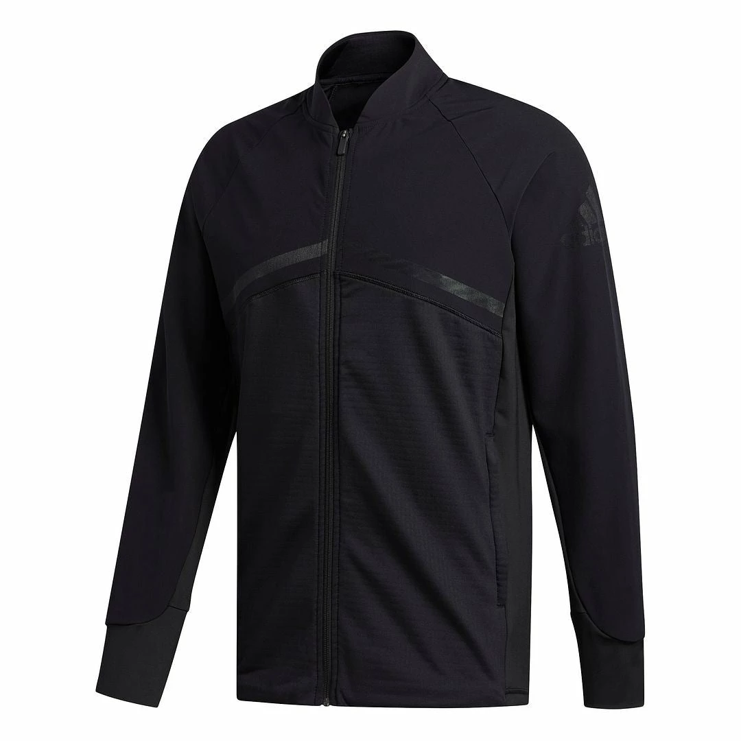 ADIDAS Golf Mens Hybrid Full Zip Water Resistant Golf Jacket - Image 8