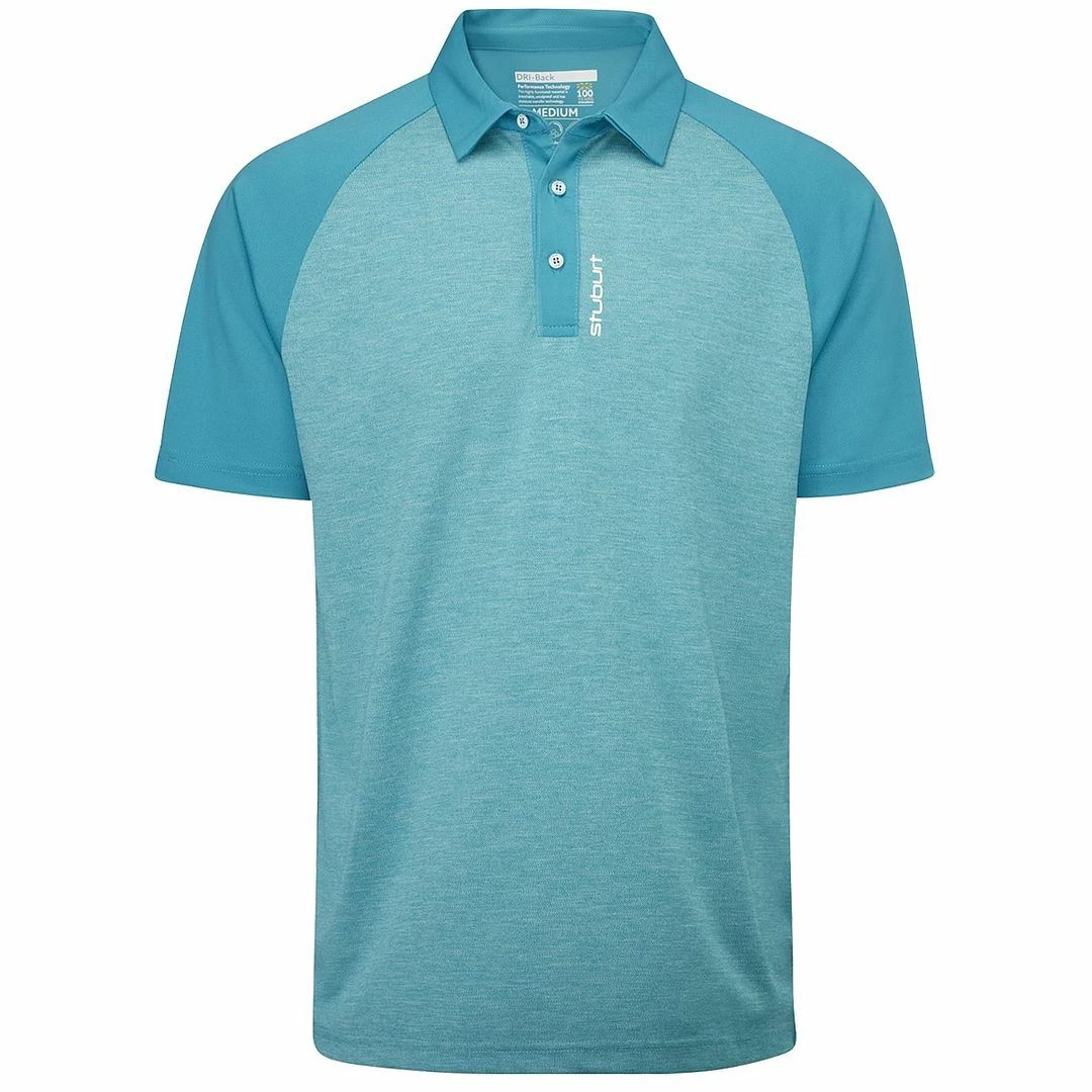 Stuburt Golf Mens Bandon Breathable DRI-Back Moisture Wicking Golf Polo Shirt - Image 5