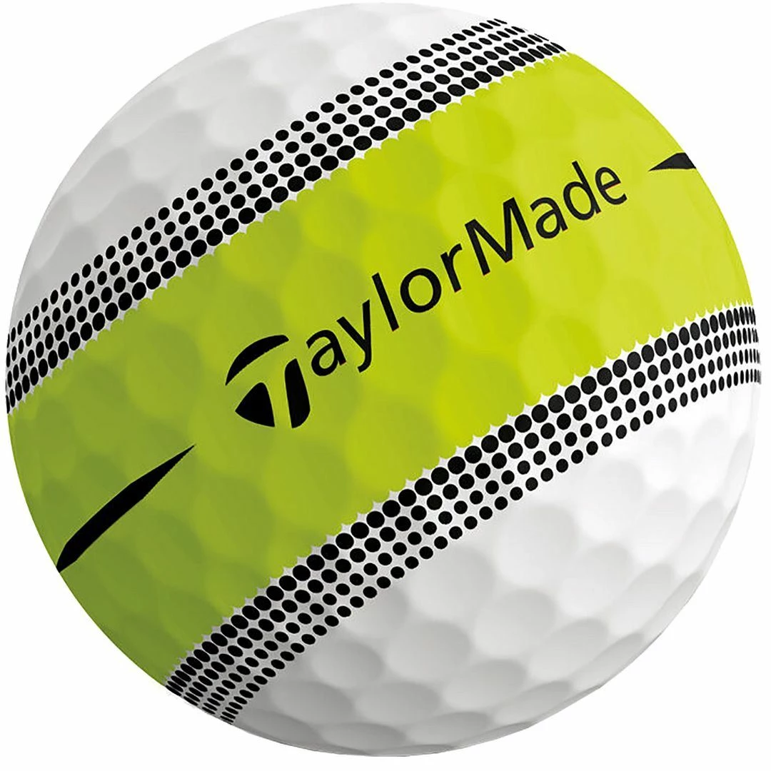 TaylorMade Golf Unisex TOUR Response Stripe Multicolour Golf Balls - Image 4