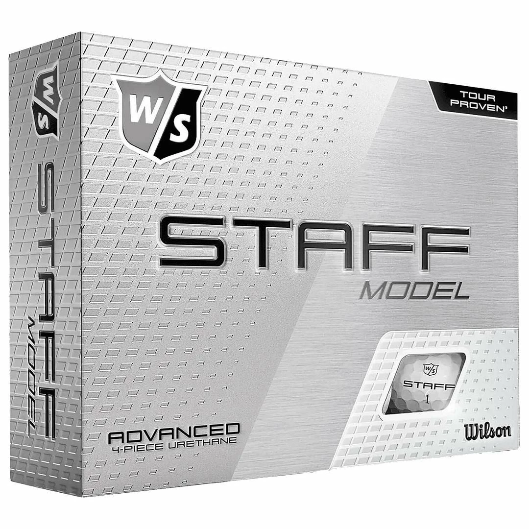 Wilson Staff Model 4 Piece Urethane Performance Golf Balls - Image 2