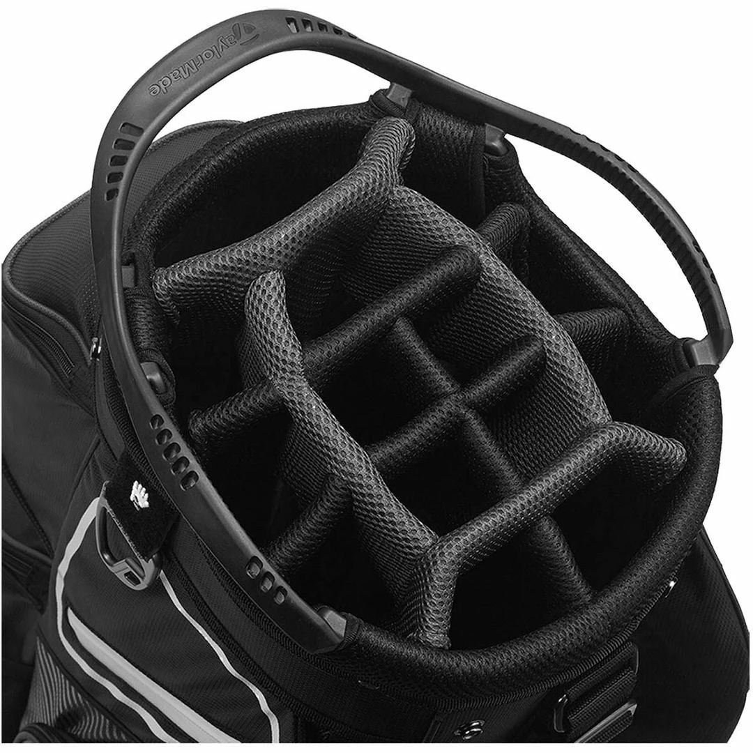 TaylorMade Pro Series 8.0 Golf Cart Trolley Bag 14-Way Divider - Image 8