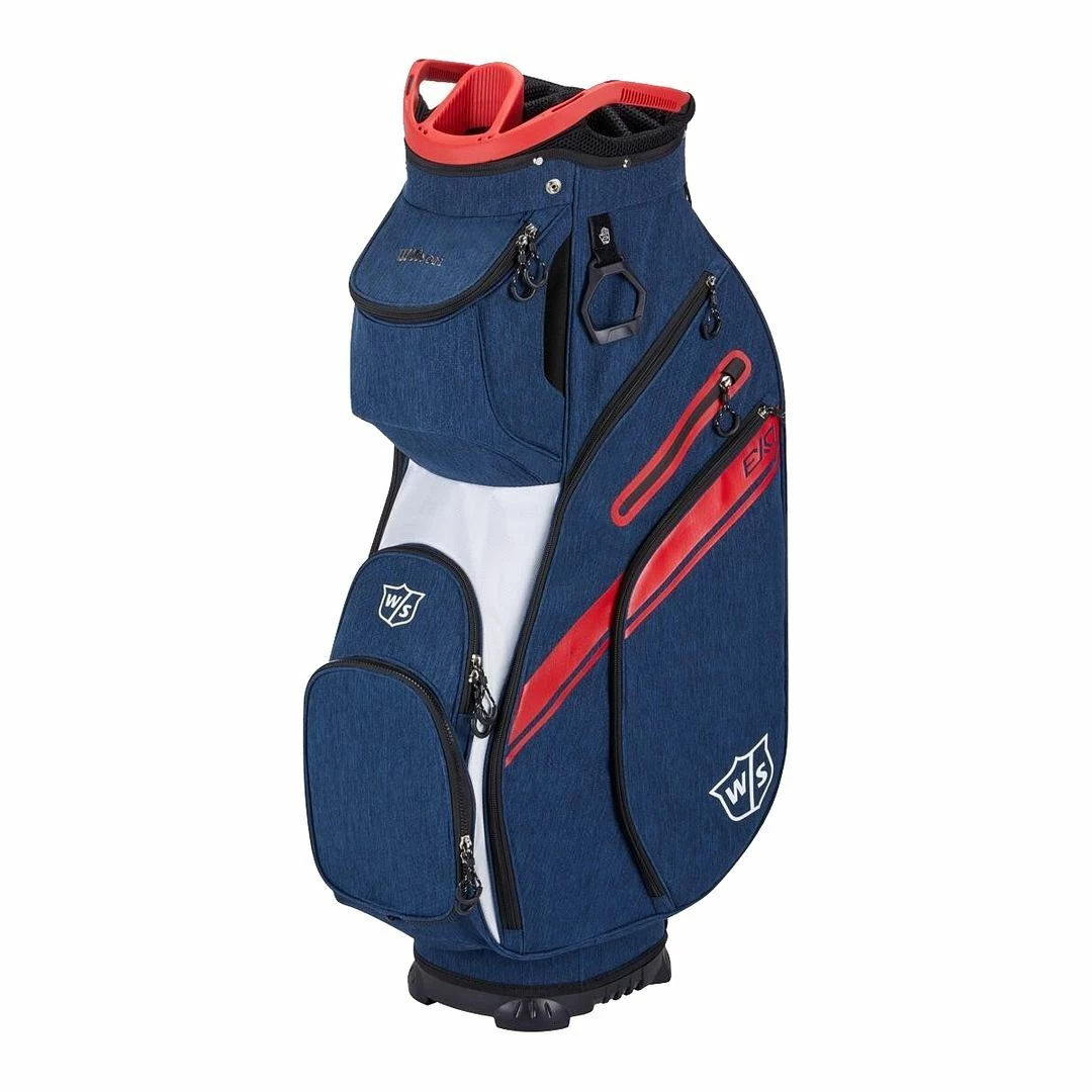 Wilson Golf Wilson Staff Golf EXO II Cart Bag Mens Trolley Bag 14 Way Divider - Image 2