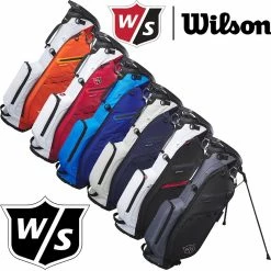 Wilson Staff Golf EXO Lite Stand Bag Mens Carry Bag 4 Way Divider