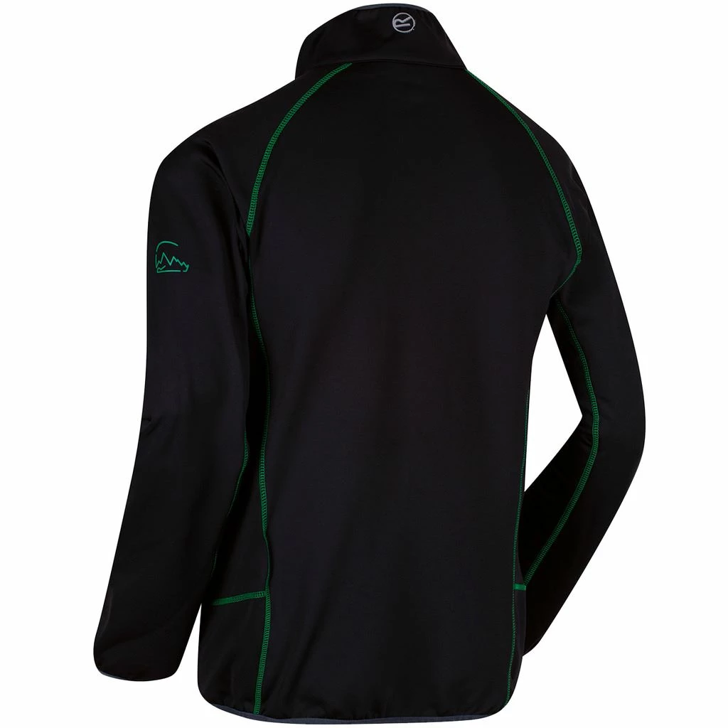 Regatta Mens Diego III Full Zip Stretch SoftShell Hiking Jacket - Image 13