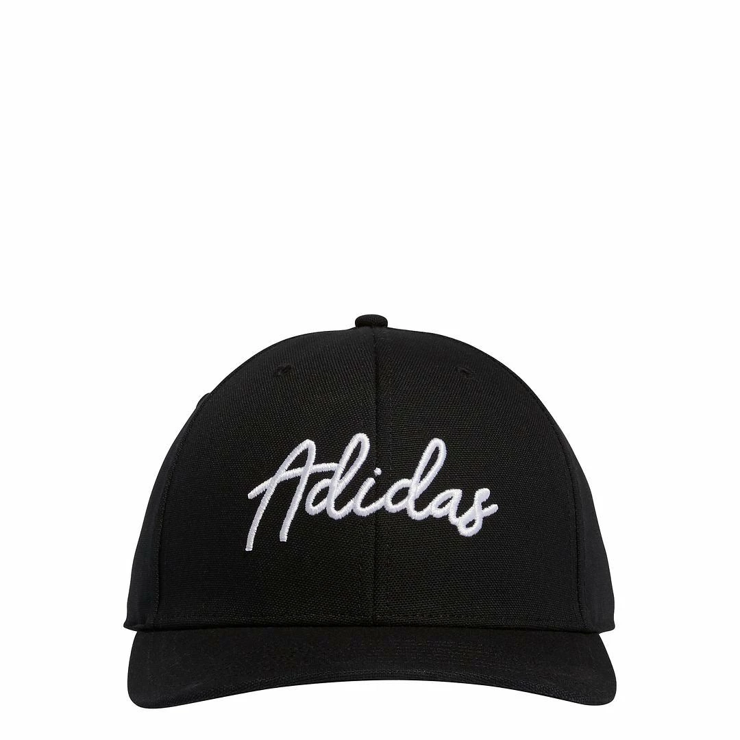 ADIDAS Golf Script Curved Snapback Adjustable Mens Golf Cap Hat - Image 8