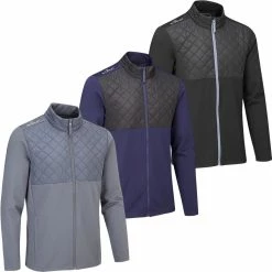 Stuburt Mens Dri-Back Response Padded Full Zip Windproof Jacket
