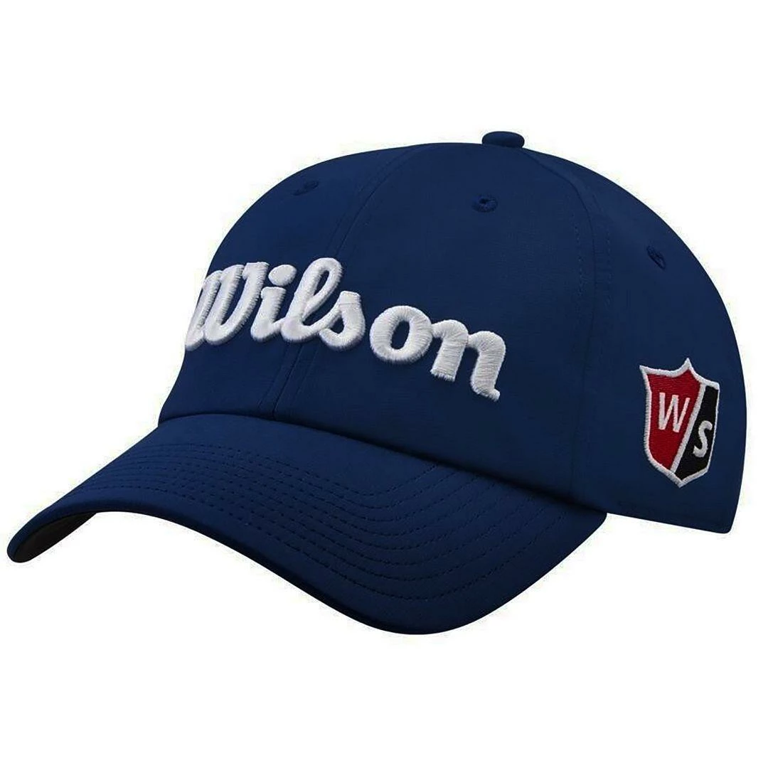 Wilson Golf Wilson Staff Golf Pro Tour SnapX Adjustable Mens Golf Cap Hat - Image 4