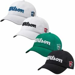 Wilson Golf Wilson Staff Golf Pro Tour SnapX Adjustable Mens Golf Cap Hat