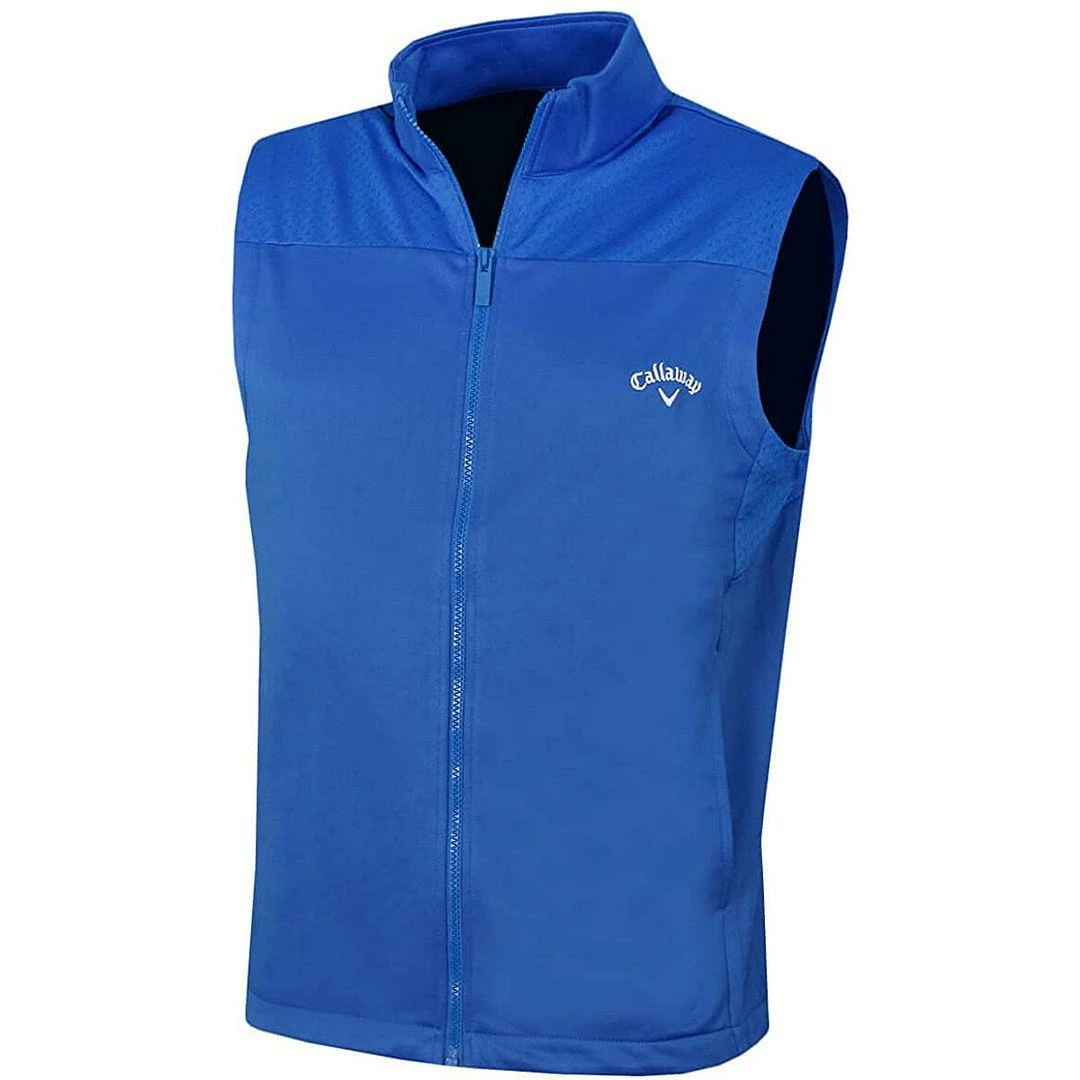 Callaway Golf Mens Swing Tech Full Zip Sleeveless Thermal Golf Vest - Image 9