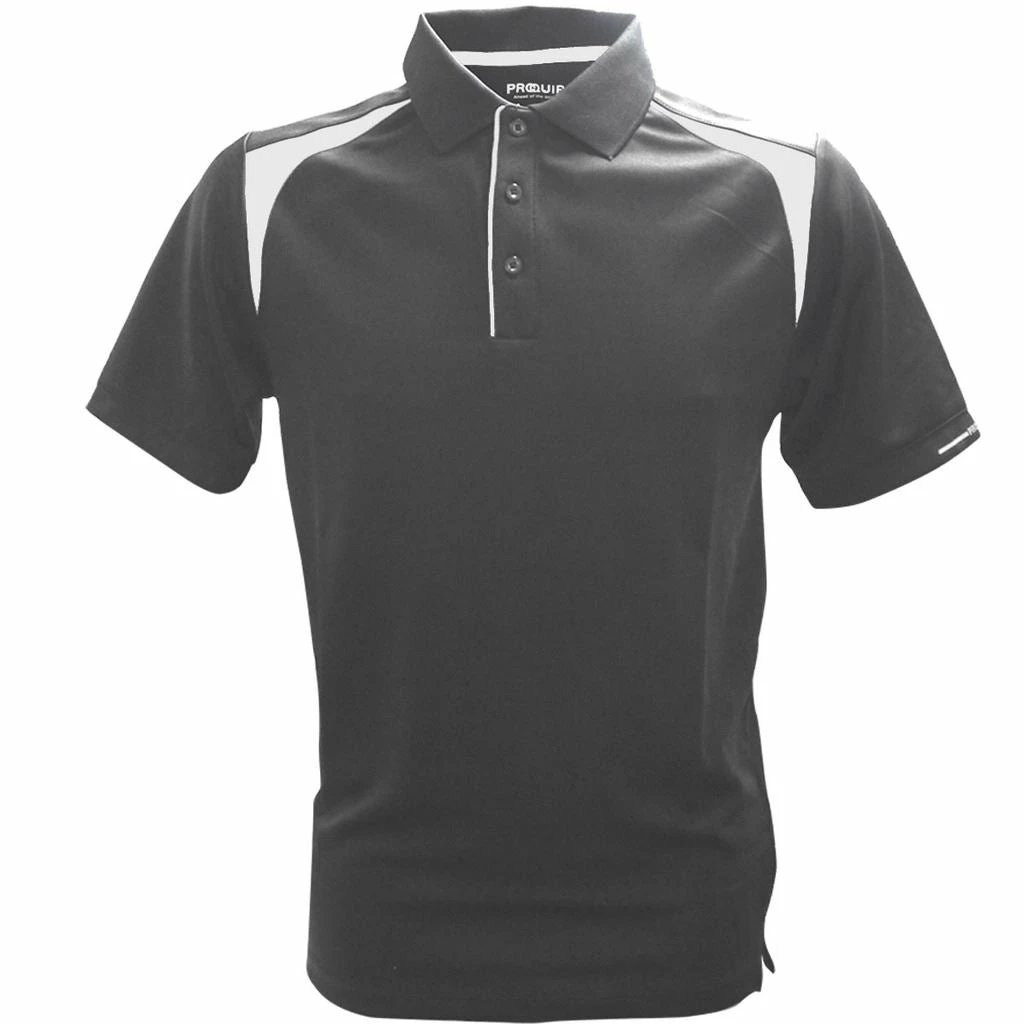 Proquip Technical Panelled Stretch Mens Performance Golf Polo Shirt - Image 7