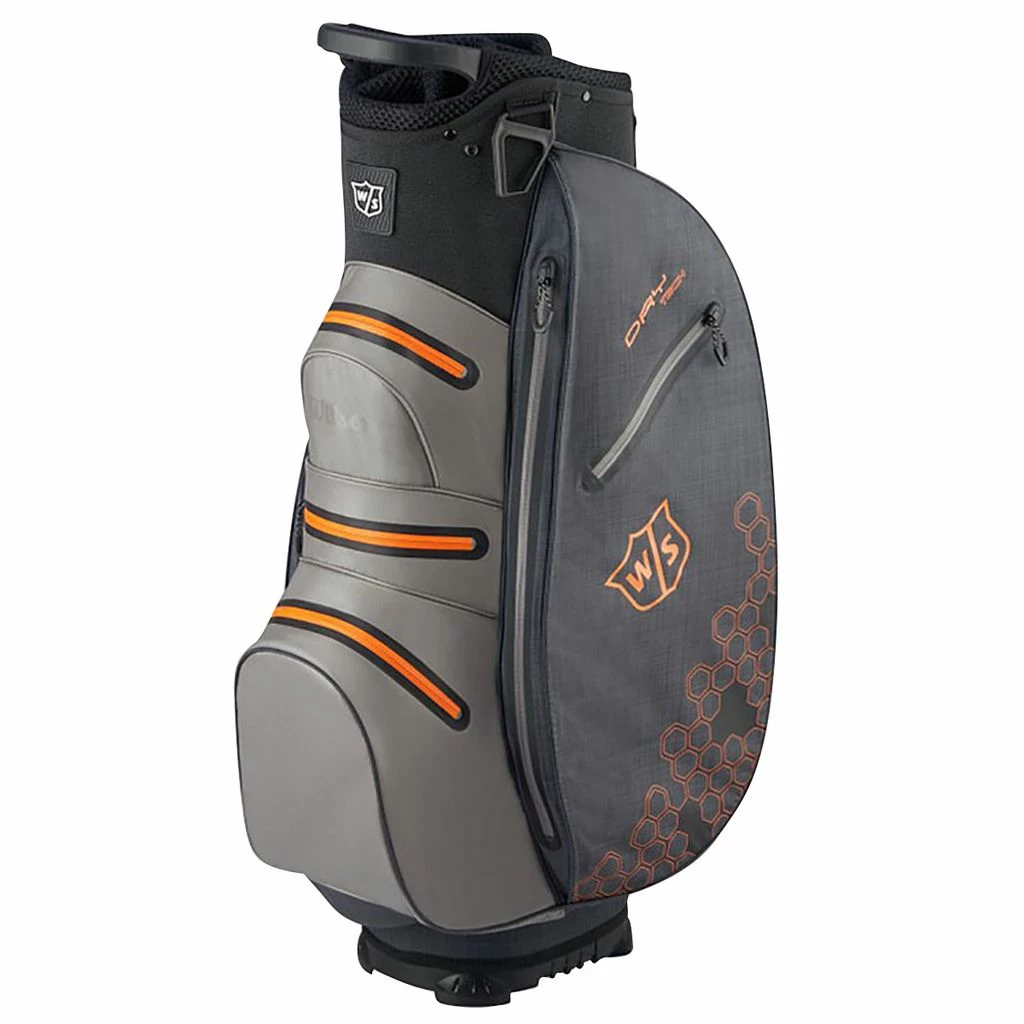 Wilson Golf Wilson Staff Golf Dry Tech II Mens Waterproof Cart Bag 14 Way Divider - Image 8